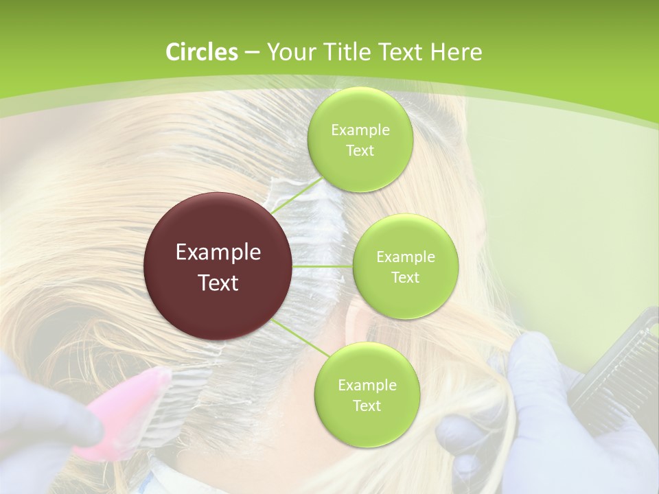 Salad Basket Healthy Eating PowerPoint Template