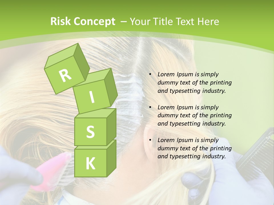 Salad Basket Healthy Eating PowerPoint Template