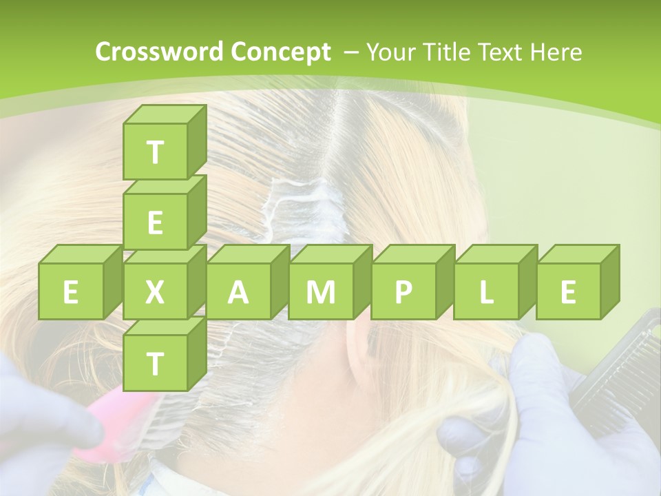 Salad Basket Healthy Eating PowerPoint Template