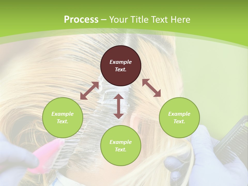 Salad Basket Healthy Eating PowerPoint Template