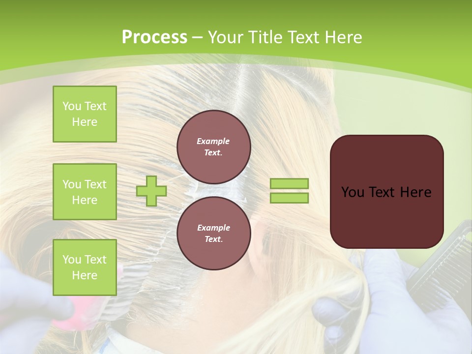 Salad Basket Healthy Eating PowerPoint Template