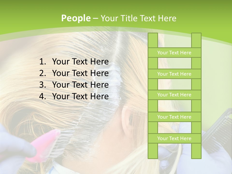 Salad Basket Healthy Eating PowerPoint Template