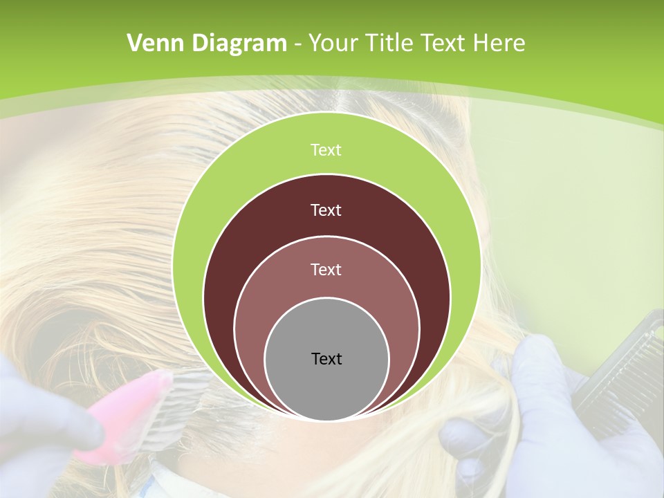 Salad Basket Healthy Eating PowerPoint Template