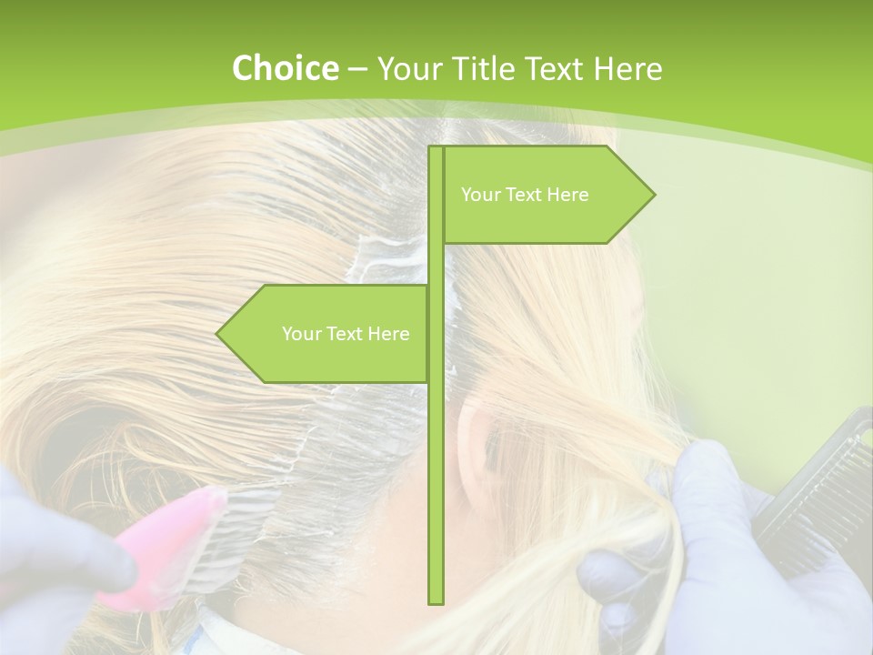 Salad Basket Healthy Eating PowerPoint Template