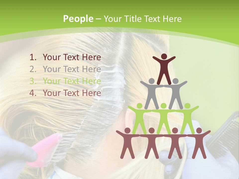 Salad Basket Healthy Eating PowerPoint Template