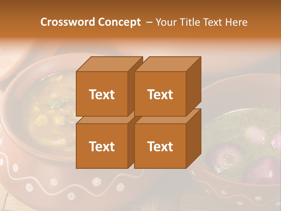 Salad Basket Healthy Eating PowerPoint Template