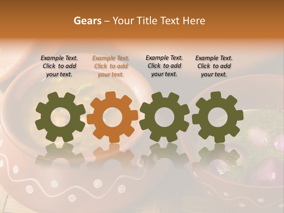 Salad Basket Healthy Eating PowerPoint Template