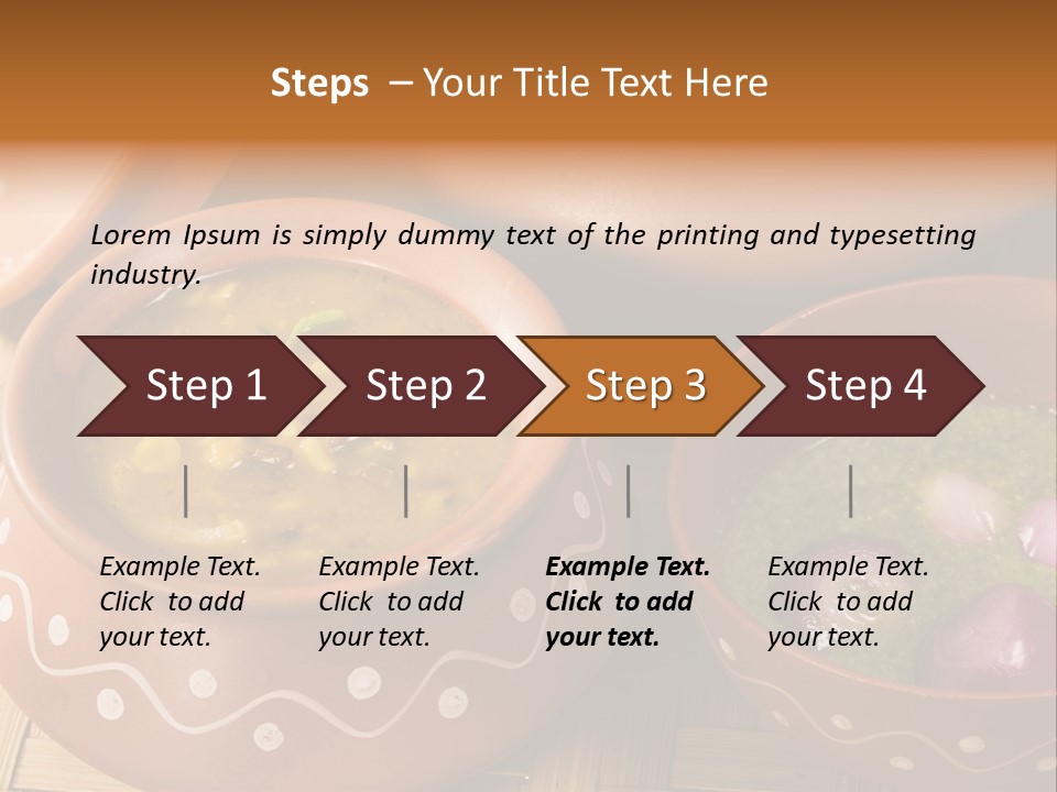 Salad Basket Healthy Eating PowerPoint Template