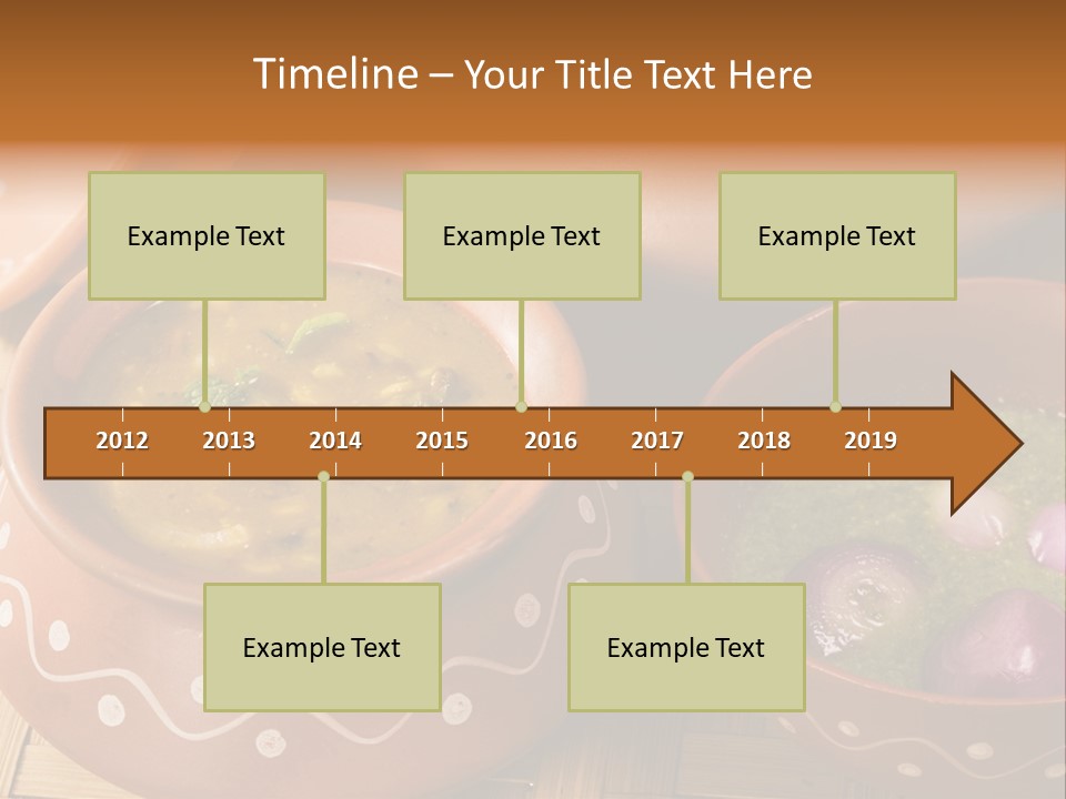 Salad Basket Healthy Eating PowerPoint Template