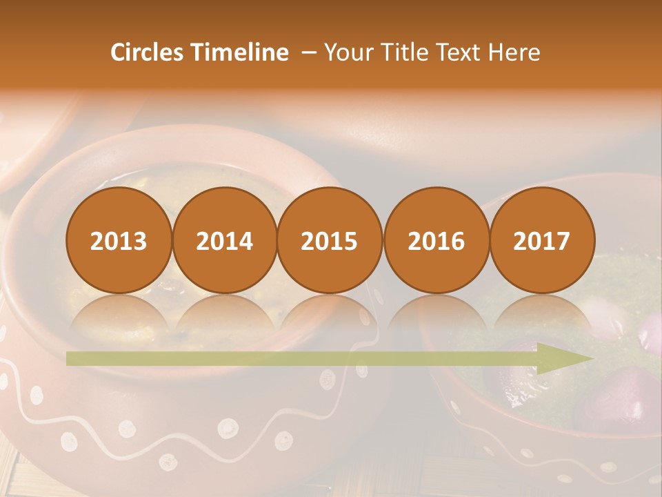 Salad Basket Healthy Eating PowerPoint Template