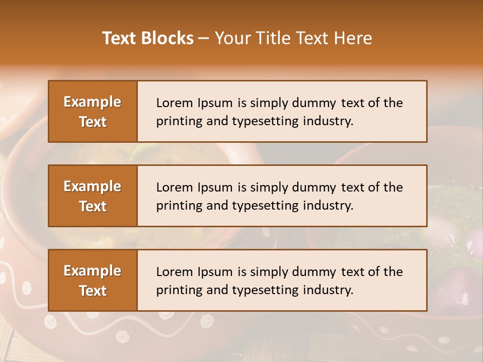 Salad Basket Healthy Eating PowerPoint Template