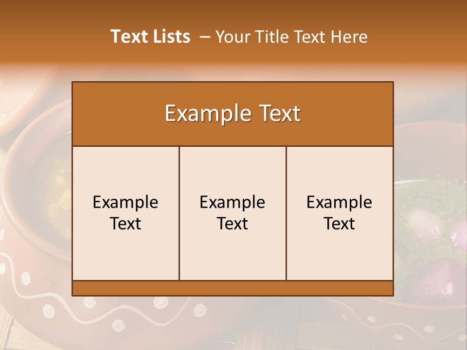 Salad Basket Healthy Eating PowerPoint Template