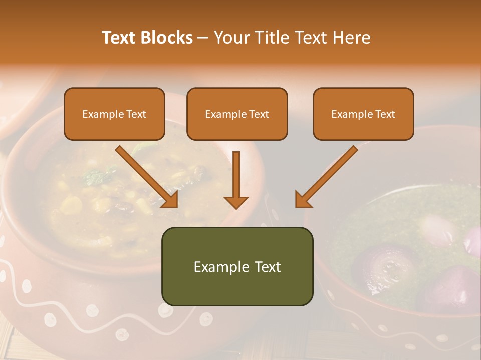 Salad Basket Healthy Eating PowerPoint Template
