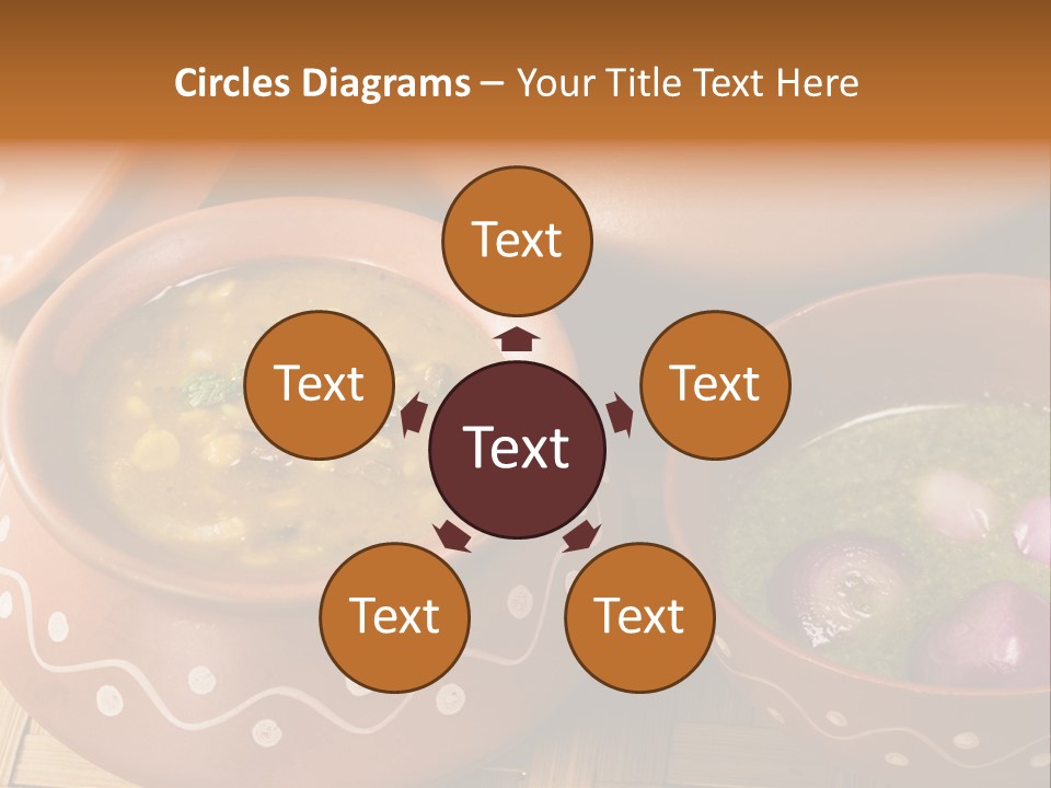 Salad Basket Healthy Eating PowerPoint Template