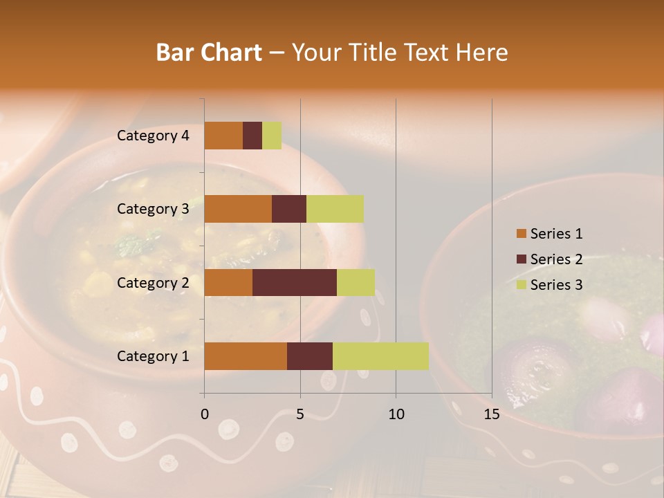 Salad Basket Healthy Eating PowerPoint Template