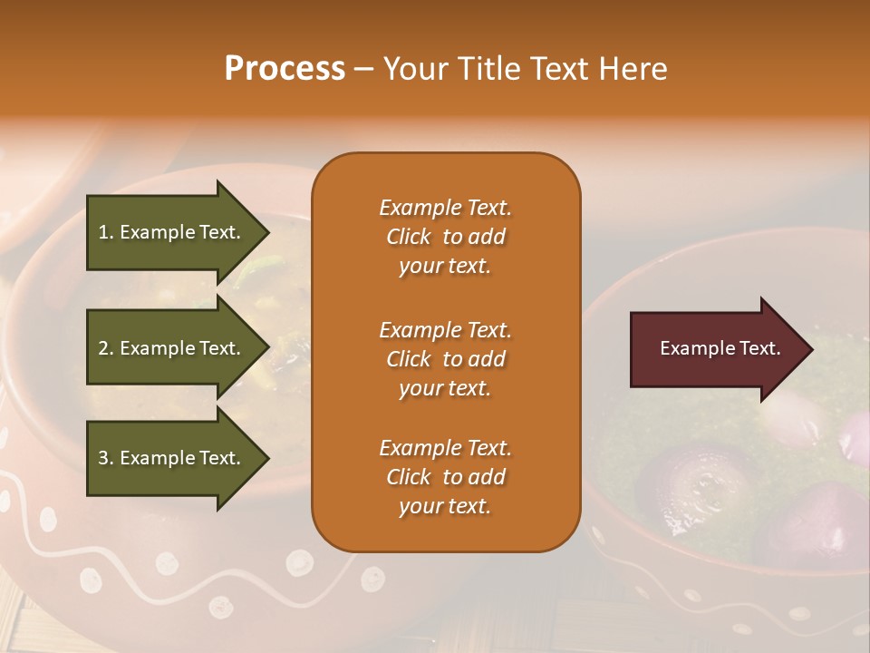 Salad Basket Healthy Eating PowerPoint Template