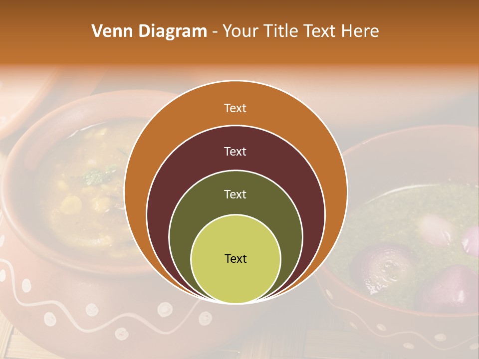 Salad Basket Healthy Eating PowerPoint Template