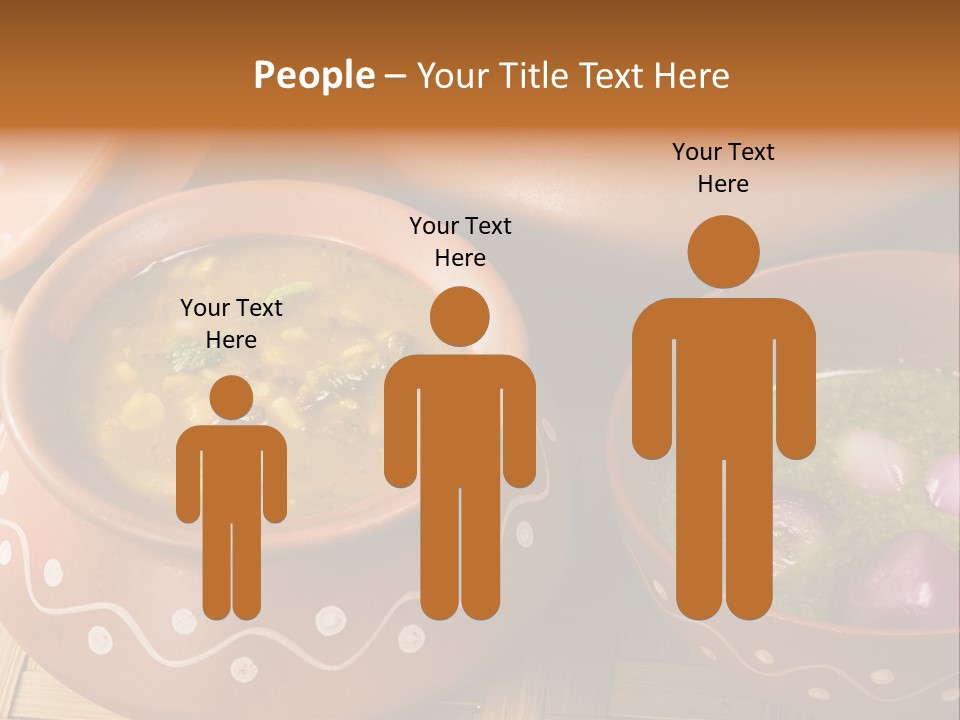 Salad Basket Healthy Eating PowerPoint Template