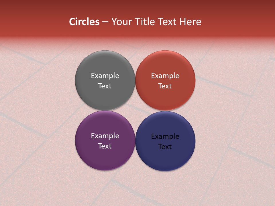 Tile Flat Construction PowerPoint Template