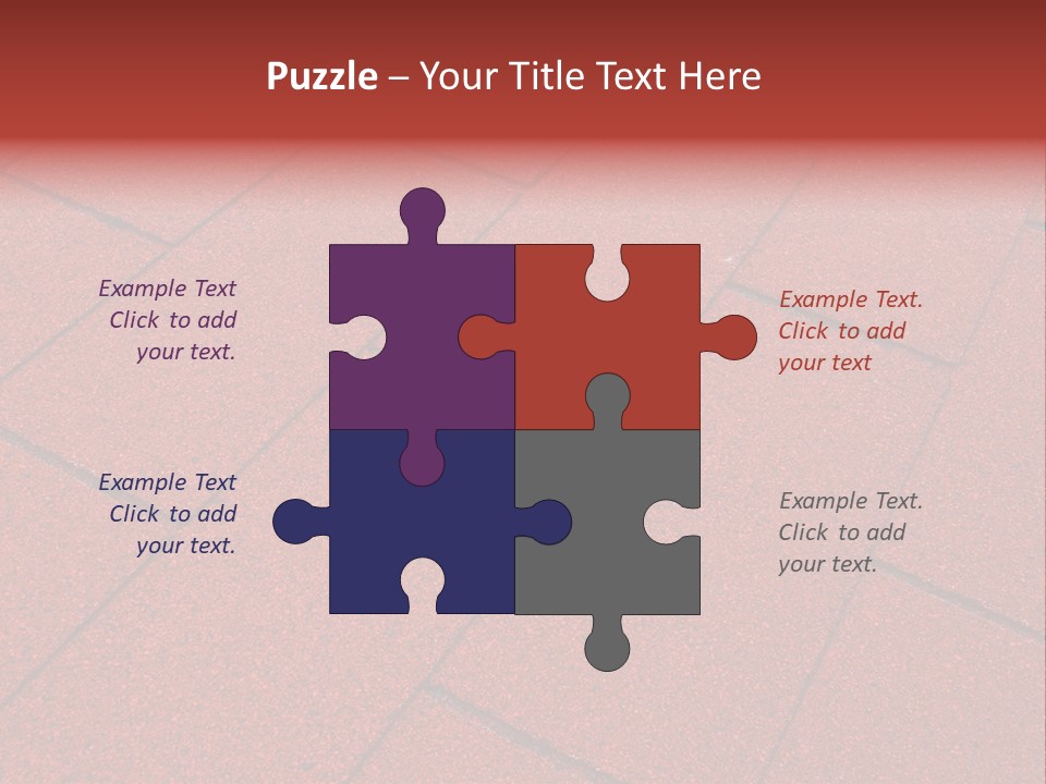 Tile Flat Construction PowerPoint Template