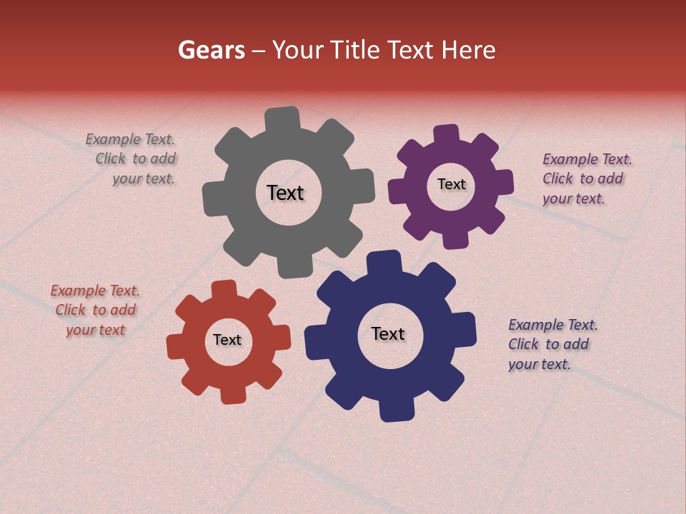Tile Flat Construction PowerPoint Template