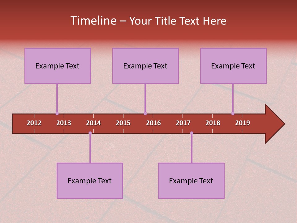 Tile Flat Construction PowerPoint Template
