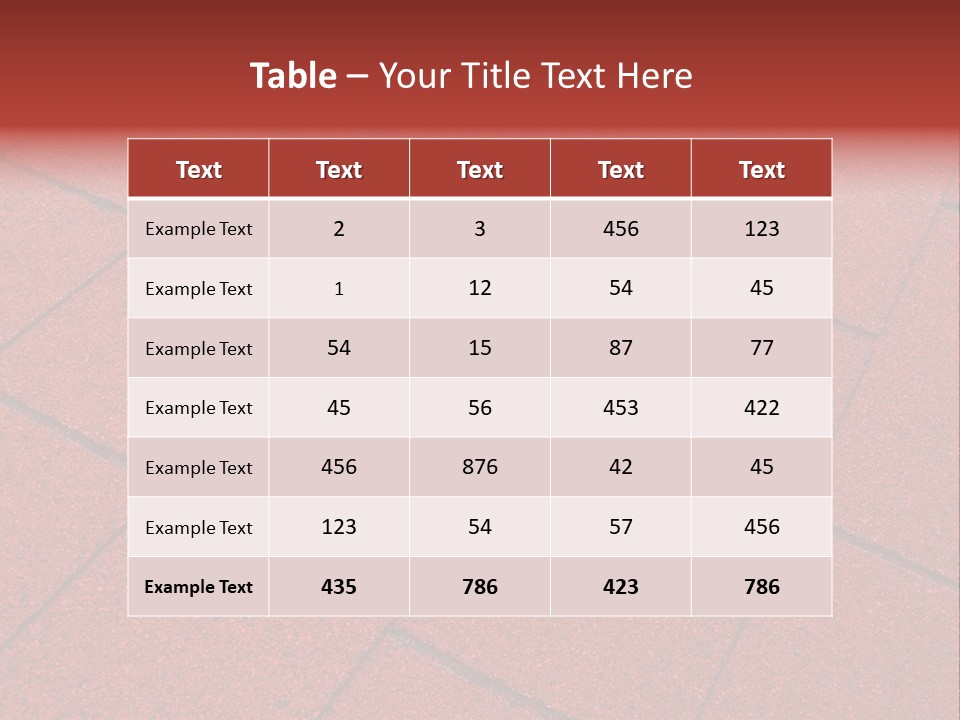 Tile Flat Construction PowerPoint Template