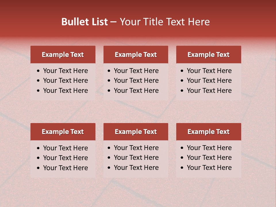 Tile Flat Construction PowerPoint Template