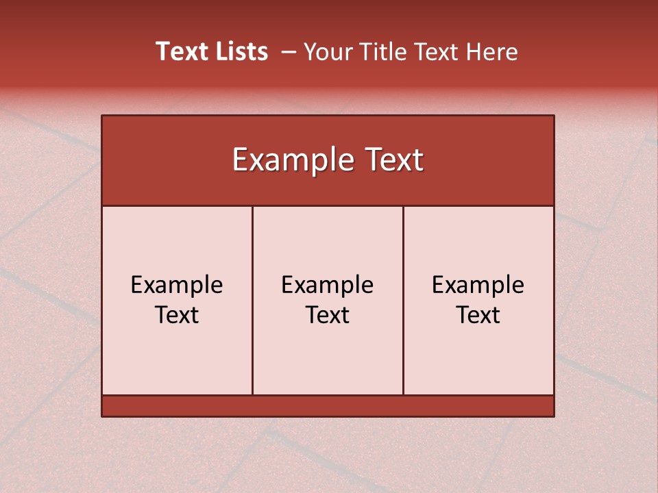 Tile Flat Construction PowerPoint Template