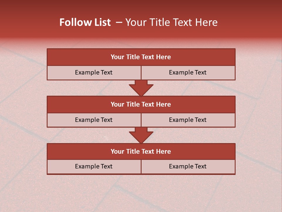 Tile Flat Construction PowerPoint Template