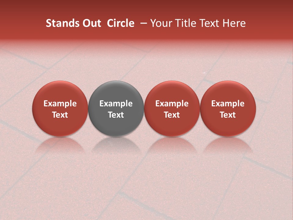 Tile Flat Construction PowerPoint Template