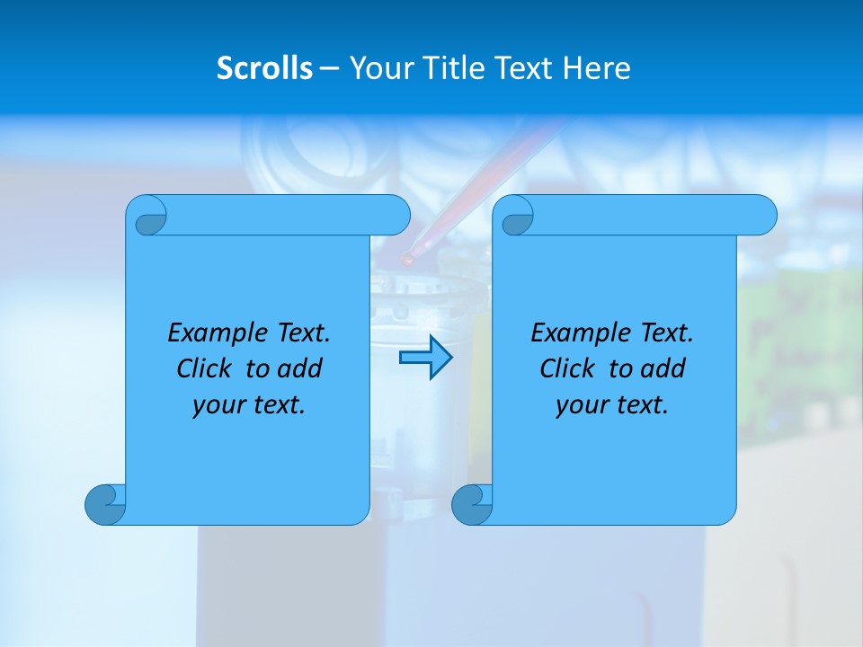 Transparent Scientist Chemical PowerPoint Template