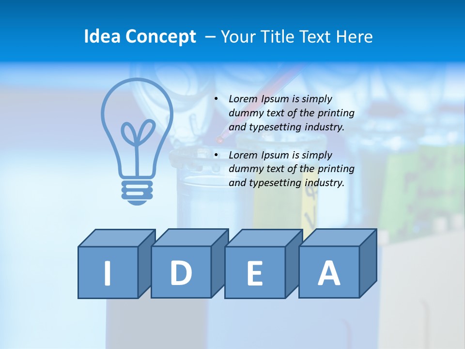 Transparent Scientist Chemical PowerPoint Template