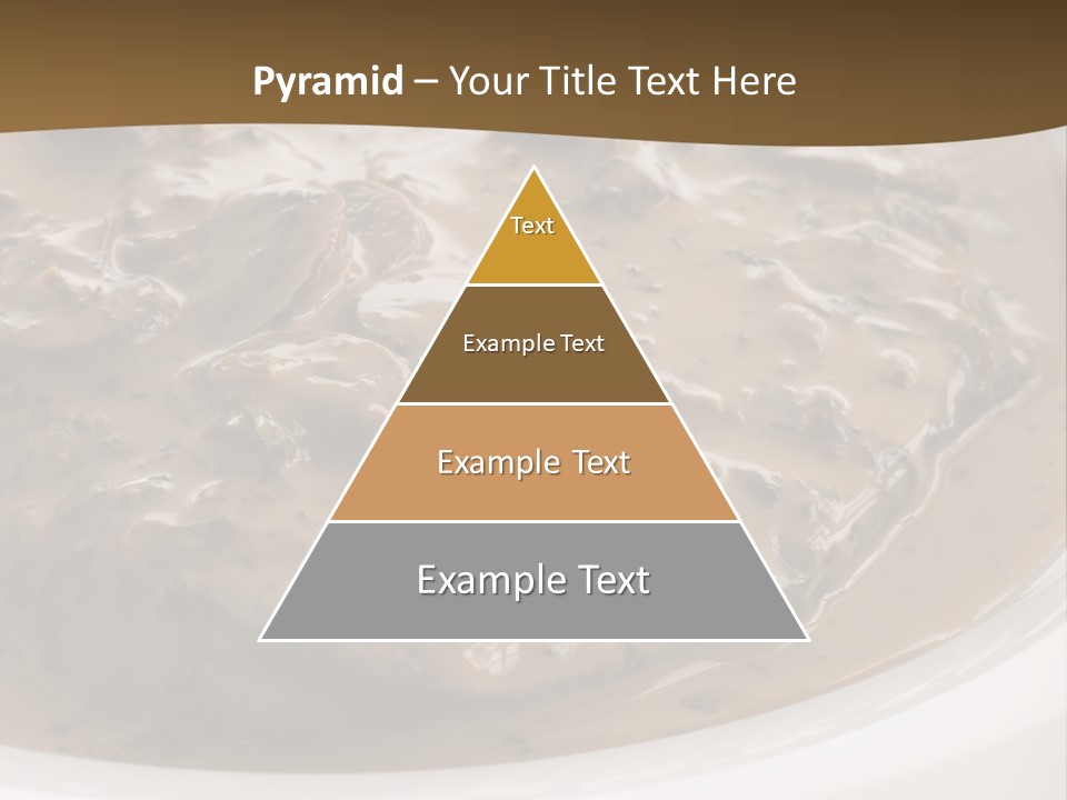 Potatoes Cognac Sauce PowerPoint Template