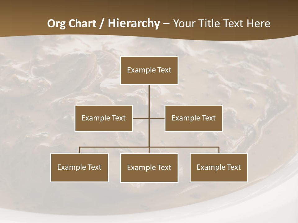 Potatoes Cognac Sauce PowerPoint Template