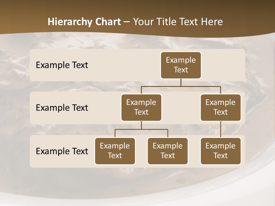 Potatoes Cognac Sauce PowerPoint Template