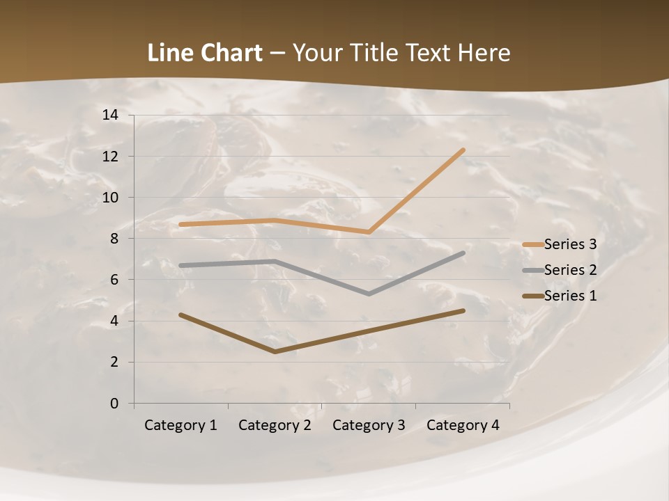 Potatoes Cognac Sauce PowerPoint Template