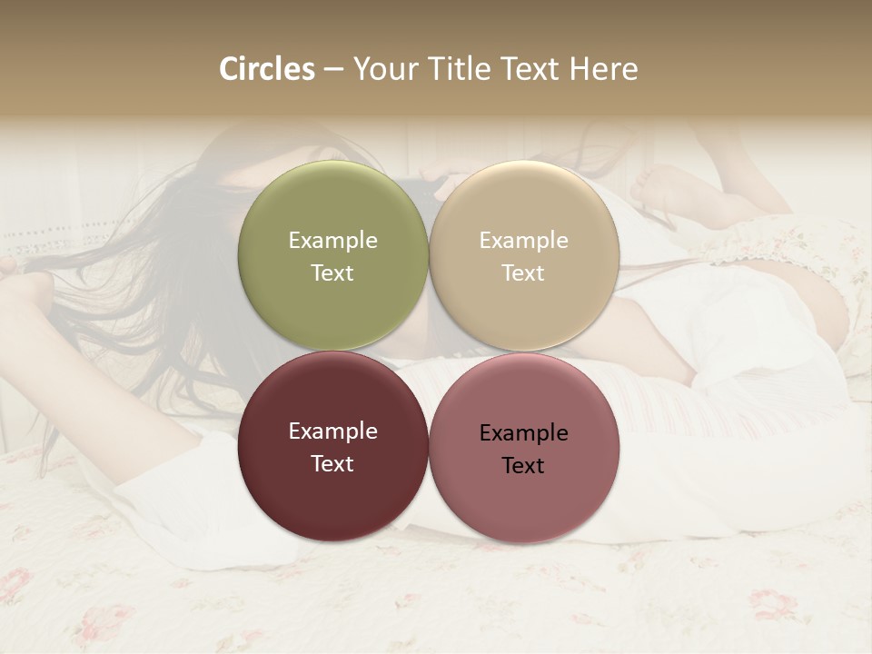 Single Over Communications PowerPoint Template