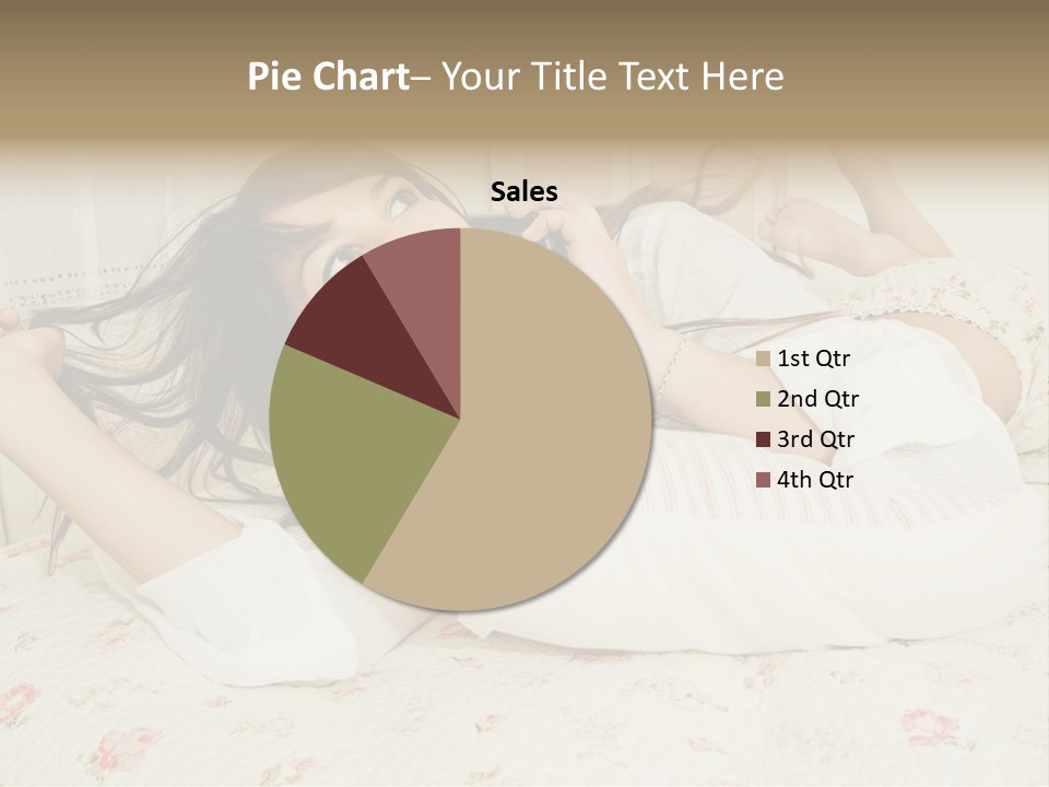 Single Over Communications PowerPoint Template