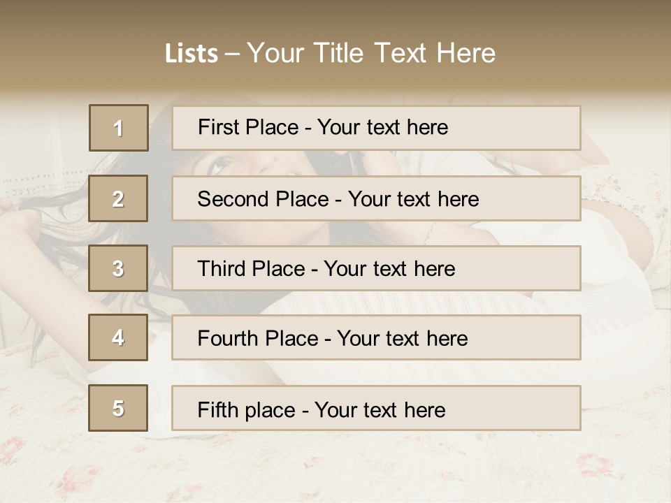 Single Over Communications PowerPoint Template