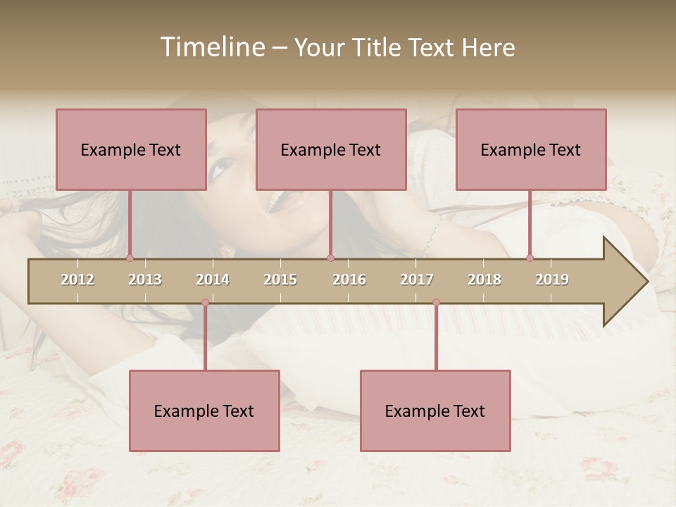 Single Over Communications PowerPoint Template