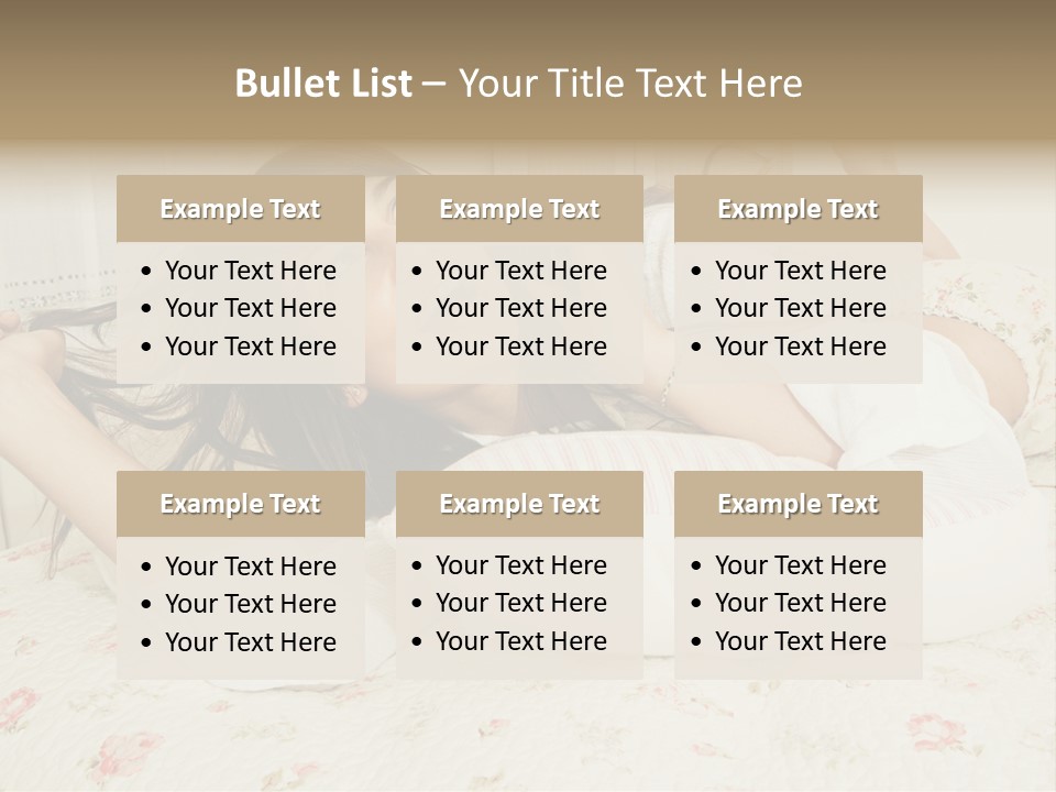 Single Over Communications PowerPoint Template