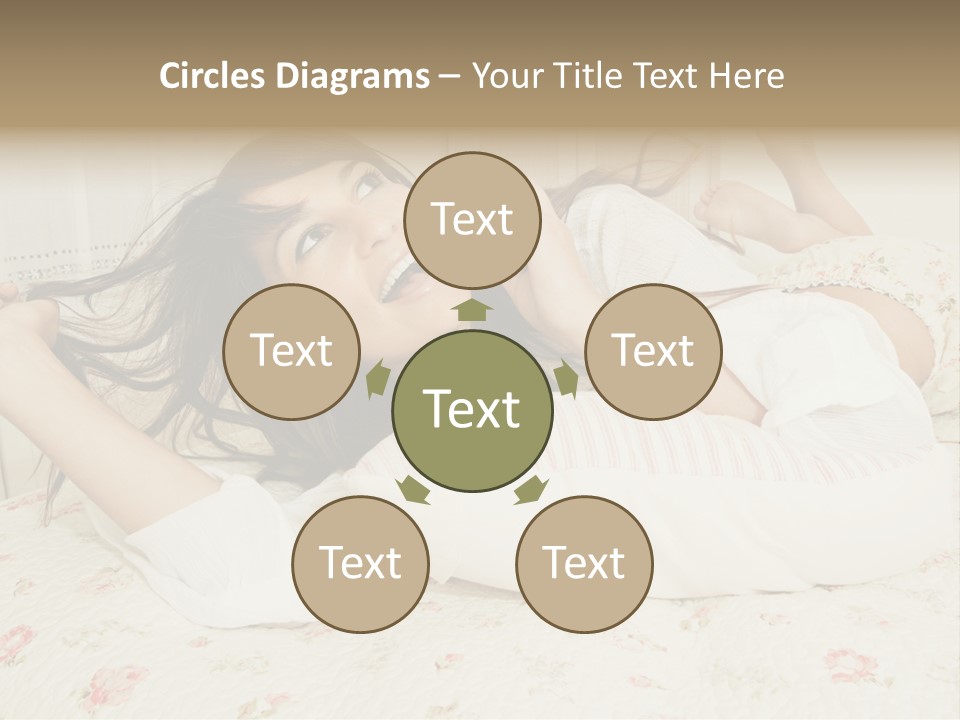 Single Over Communications PowerPoint Template
