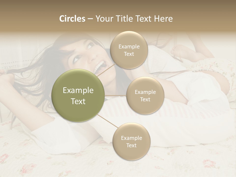 Single Over Communications PowerPoint Template