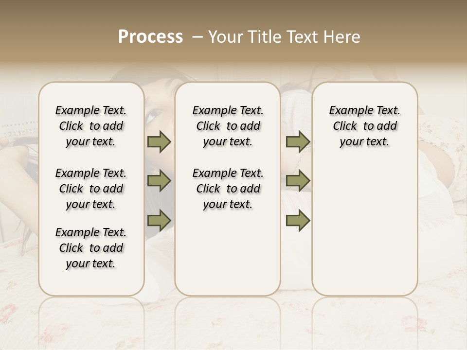 Single Over Communications PowerPoint Template