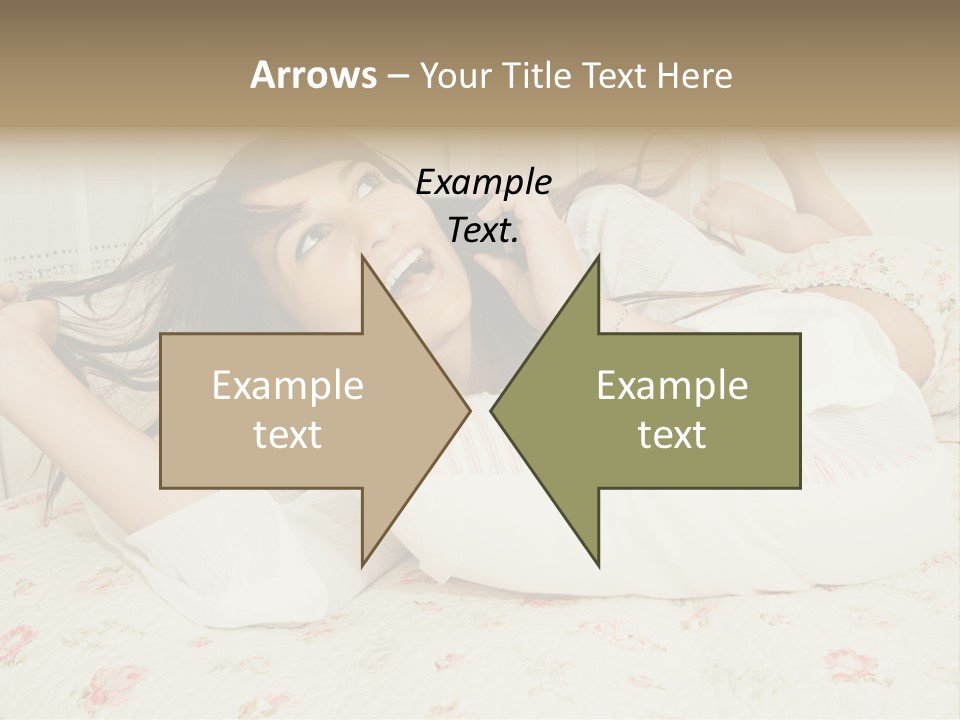 Single Over Communications PowerPoint Template