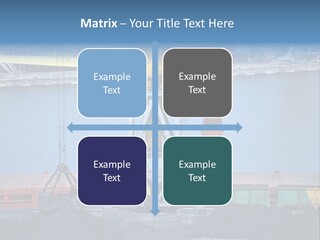 Port Transportation Harbor PowerPoint Template