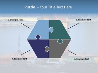 Port Transportation Harbor PowerPoint Template