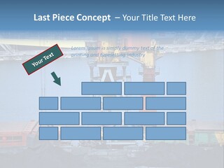 Port Transportation Harbor PowerPoint Template