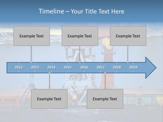 Port Transportation Harbor PowerPoint Template